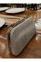 Women's Crystal-Embellished Evening Bag, Special Occasion Bag, Graduation Bag, Valentine's Day Bag - 4