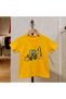 Scoop Neck Printed 100% Cotton Kids Unisex T-Shirt 5 6 -7 8-9 10 -11 12 Years Old