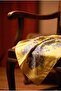 Viscose Velora Scarf Four Seasons Baroque Floral Pattern Lemon 90X90 - 4