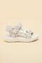 Şirinbebe Orthopedic Girls' Sandals with Nylon Sole and Velcro Side Closure - 4