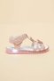 Şirinbebe Orthopedic Girls' Sandals with Pink Butterfly Detail - 4