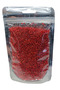 200Gr Ruby Red Glass Beads 1.6mm - 2