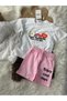 100% Cotton Cute Moments Girls' Shorts Set - 2