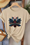 Lotus Flower Special Design Printed Women's T-Shirt