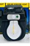 Solar Motion Sensor Light, Battery-Free Outdoor Bulb, Model HL-666B, Black - 6