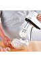 Super Hand Mixer, 7-Speed Electric Kitchen Mixer with Dough Hooks, White and Pink, Compact - 2