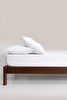 300 Tc Cotton Satin Fitted Sheet White