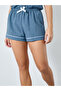 Blue Contrast Piping Shirt and Shorts Set - 5