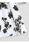 Girls Floral Print Bow Detail Dress - 6