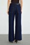 High Waist Jean with Belt Detail - 7