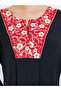Black Embroidered Panel Jalabiya - 3