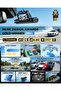360 °   كاميرا لوحة القيادة، 4 قنوات، 4 عدسات قابلة للتعديل، 128 جيجابايت eMMC، دقة 2K+1080P*3 - 4