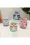 Metal Piggy Bank with Owl Figure - Children's Savings Box with Lock and Key, Dark Blue - 2