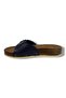 21501-26 Leather Anatomical Single Strap Women's Slippers - 3