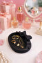 Bowknot Detailed Jewelry Organizer Tray Jewelry Organizer Ring Earring Stand (Plastic) - 3