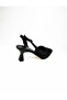 084 Black Hazelnut Heeled Evening Dress Women's Shoes - 4