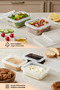 Midi 219 ml Washable Storage Container Set of 10, Suitable for Microwave and Freezer - 6
