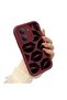 Redmi 15C 5g Compatible Shockproof Simple Claret Red Silicone Phone Case Kiss Pattern - 2