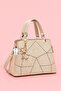 2-Piece Women's Butterfly Hand and Shoulder Bag with Charm Detail - 4