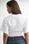 Natural Viscose Blouse with Wide Sleeves and Fitted Waist - 7