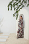 Brown Patterned Pants