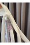 Satin Ribbon Detailed Sequin Costume Party Girl's Dress - 7