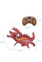Red Water Dragon with Remote Control, Splash Function, Lights, Battery, Pool Toy - 5
