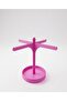 Decorative Tree Figurine Jewelry Stand - Jewelry Organizer with Necklace Hanger and Ring Tray - 3