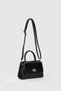 2-Piece Mini Textured Patent Leather Hand and Shoulder Bag - 2