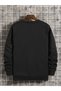Crew Neck Printed Unisex Sweatshirt - 2