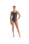 Women's Fireflow Swimsuit Lightdrop Back Black-Team Black - 7