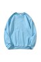 Unprinted Crew Neck Oversize Unisex Sweatshirt Eyaxx Sportwear Company