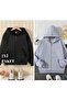 2-Piece Girls/Boys Zippered Hooded Sweatshirt