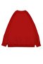Women's Heart Printed Crew Neck Sweatshirt - 2