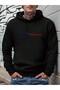 Unisex Hooded Printed Sweatshirt