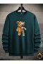 Crew Neck Oversize Unisex Sweatshirt