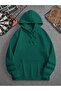 Back Printed Hooded Unisex Sweatshirt - 2