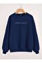 Crew Neck Printed Unisex Sweatshirt