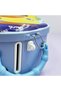 Metal Piggy Bank with Chick Figure - Children's Savings Box with Lock and Key, White - 2