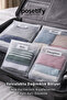 Zippered Organizer 30X40 cm |   10 Pieces |   Transparent Storage and Clothing Organizer for Luggage - 5