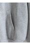 Zippered Hooded Oversize Sweatshirt - 4
