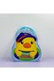 Metal Piggy Bank with Chick Figure - Children's Savings Box with Lock and Key, Yellow