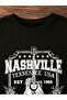 Nashville Guitar Printed Crew Neck Oversize Unisex Sweatshirt Eyaxx Sportwear Company