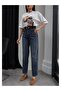 Boyfriend Suede Belted Jean