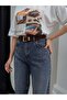 Boyfriend Suede Belted Jean - 2