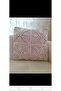 40 X 40 Lace Hand Knitted Pillow, Satin Lined, Ready-Made Pillow - 2