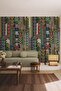 Motiva – Ethnic Patterned Colorful Bohemian Self-Adhesive Wallpaper