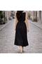 Women's Accessory Detailed Woven Dress - 6