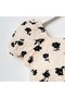 Girls' Flower-Patterned Vintage Skirt and Blouse Set - 3