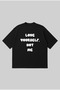 Love Yourself Oversize Boxy Fit Unisex 100% Cotton Tshirt – Printed T-Shirt |   Streetwear
